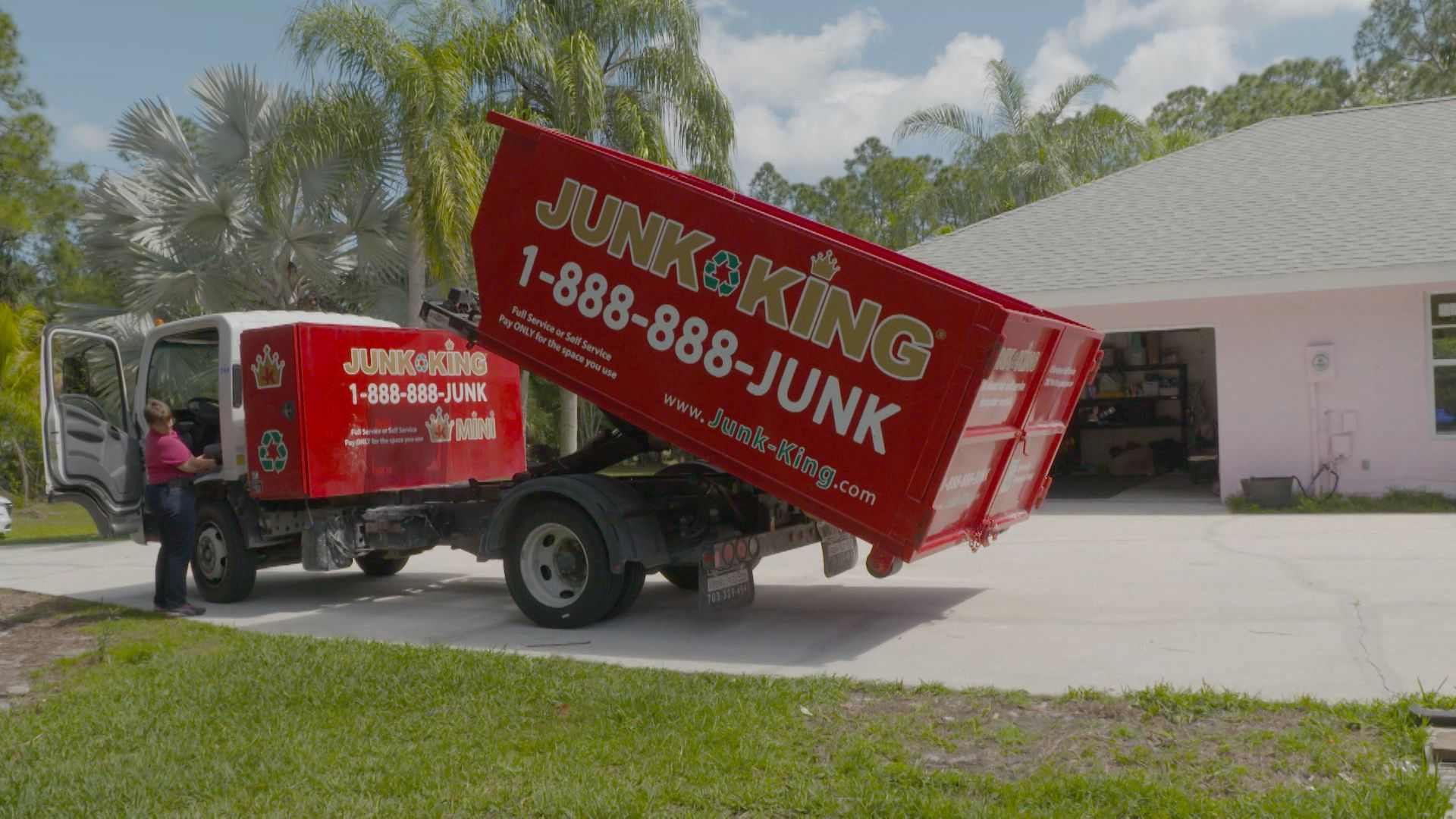 Junk King Always Reliable Junk Removal Services Military Makeover