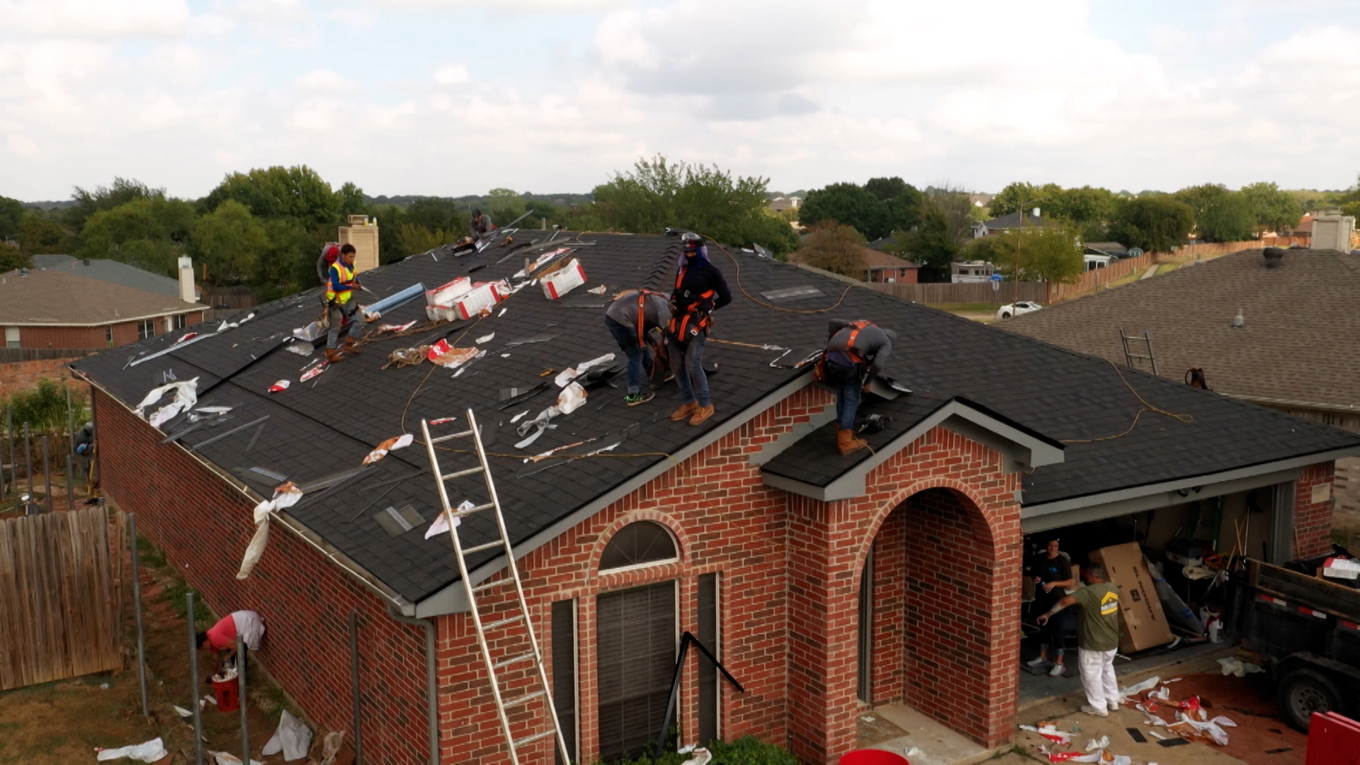 A Roof Upgrade Fit for a Hero - Military Makeover